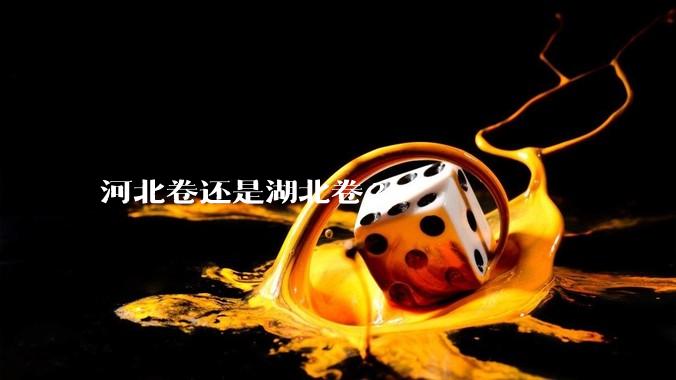 河北卷还是湖北卷?
